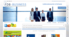 Desktop Screenshot of firmendatenbanken.ch